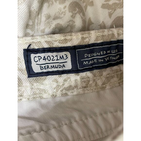 Miss Me Women's 28 White Short Cotton Bermuda Paisley Stretch Streetwear Casual - Picture 7 of 11